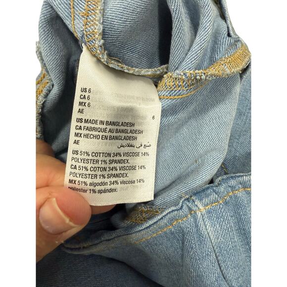 INC International Concepts Women’s Jeans sz 6 Pull On Flare  NEW #G616 - Picture 8 of 8